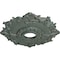 Ekena Millwork Riley Ceiling Medallion (Canopies up to 4 5/8"), 18"OD x 3 1/2"ID x 1 1/2"P, Cloud Burst Crackle CM18RLCBC - alternate 2